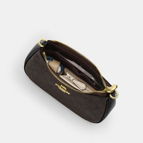 Teri Mini Crossbody Bag With Floral Applique