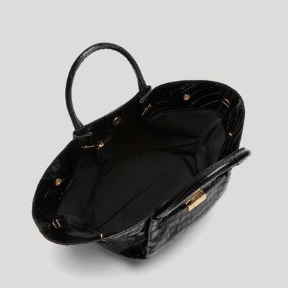 The Midi New York - Black Croc-Effect