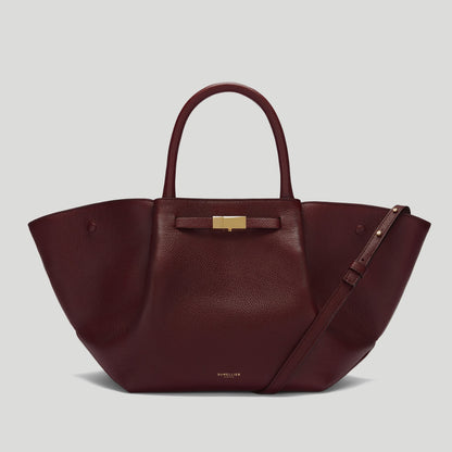 The Midi New York -  Burgundy Small Grain