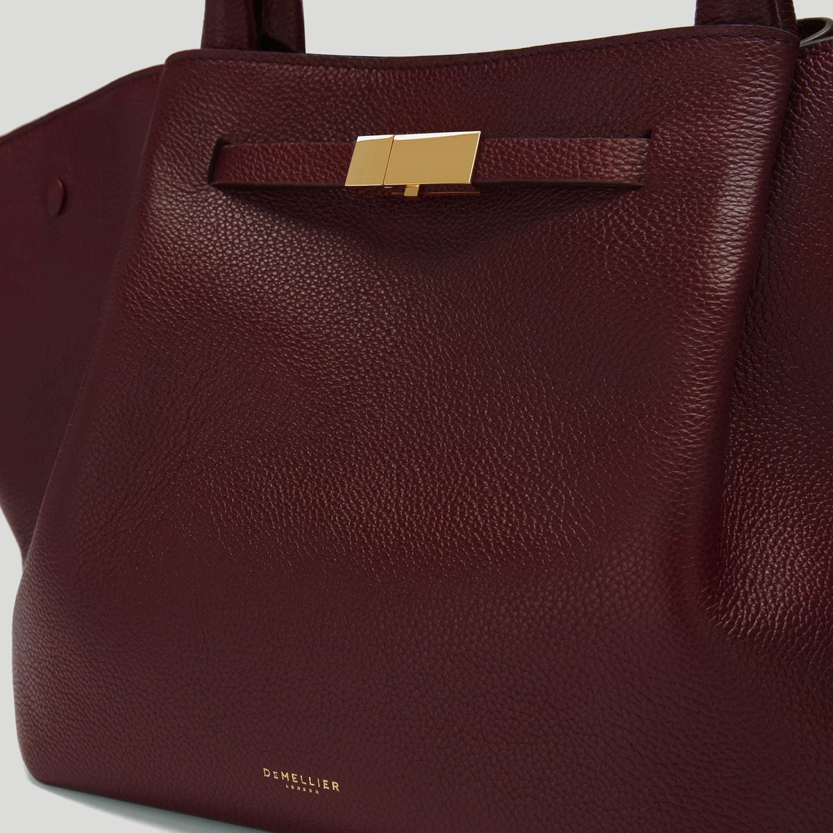 The Midi New York -  Burgundy Small Grain