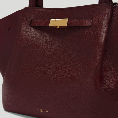 The Midi New York -  Burgundy Small Grain