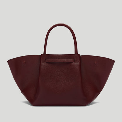 The Midi New York -  Burgundy Small Grain