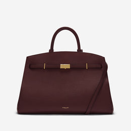 DeMellier The Hudson burgundy small grain