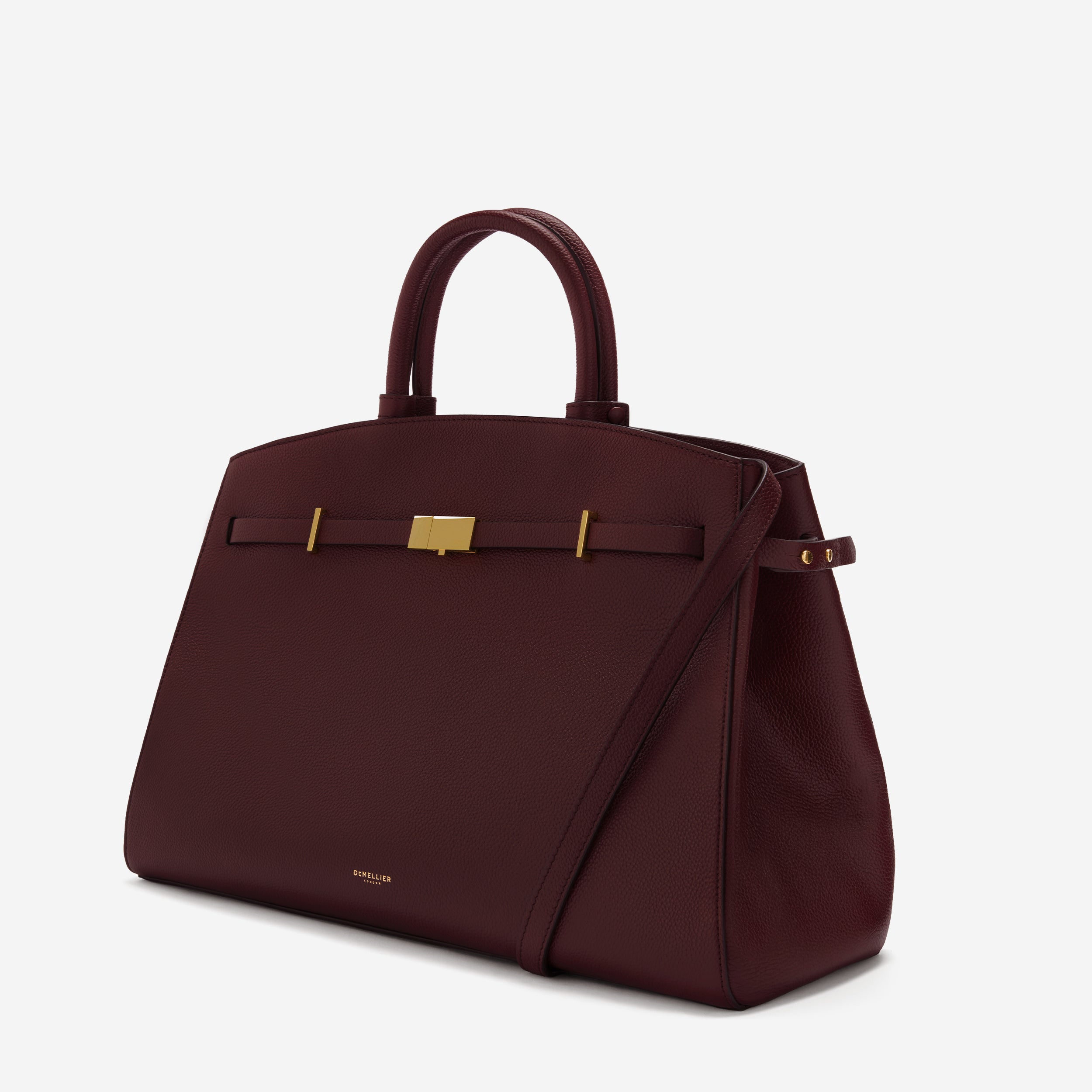 DeMellier The Hudson burgundy small grain