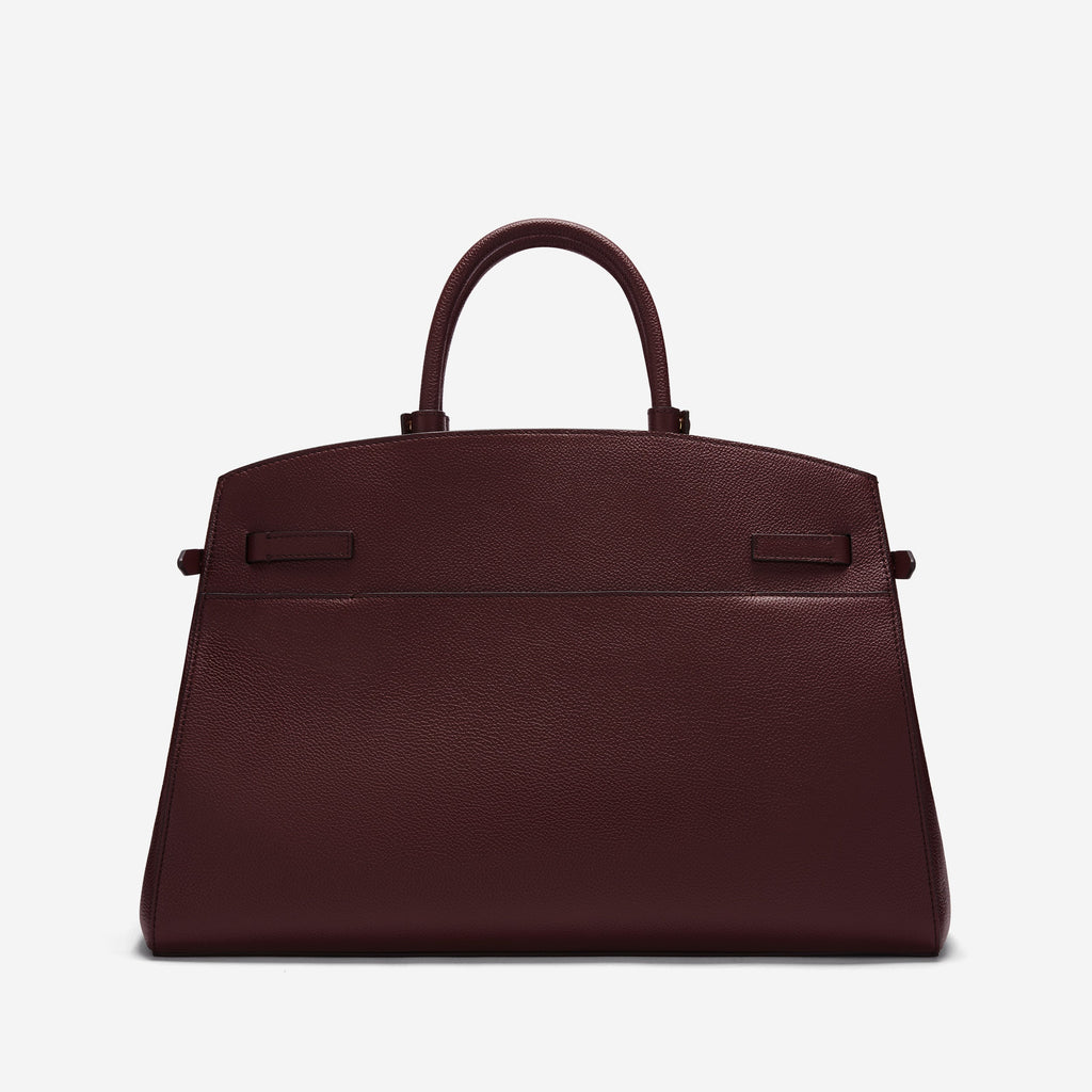 DeMellier The Hudson burgundy small grain