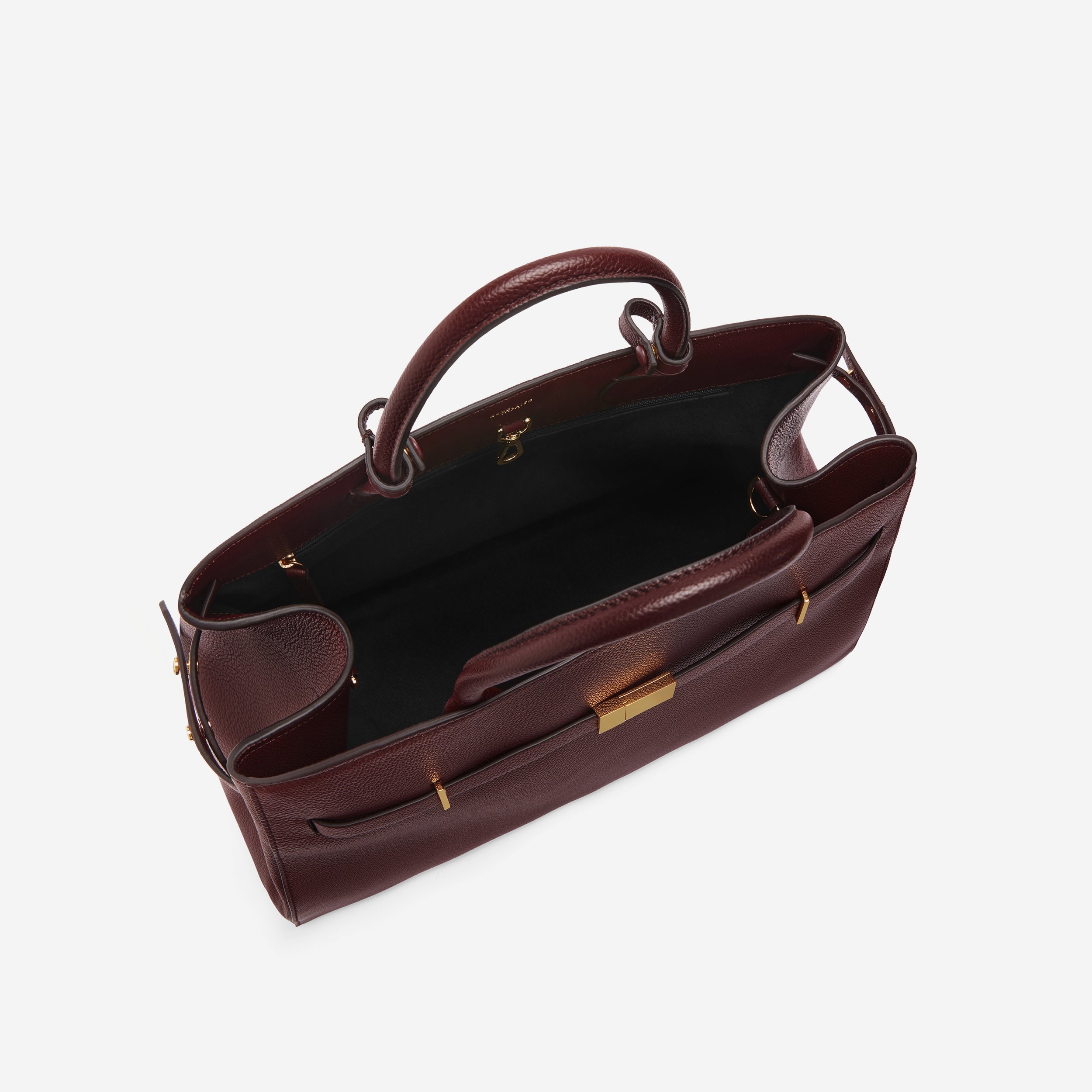 DeMellier The Hudson burgundy small grain