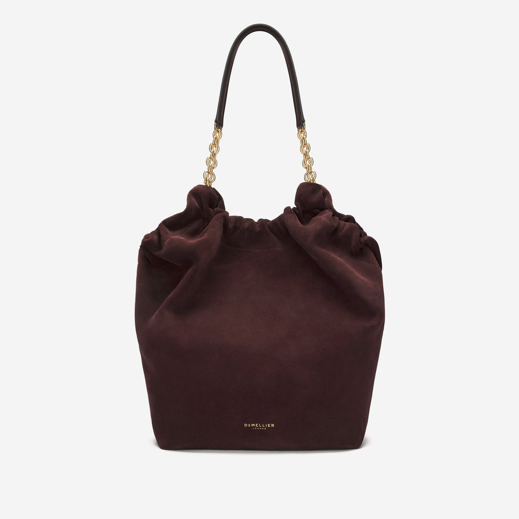 DeMellier The Miami burgundy suede & burgundy smooth