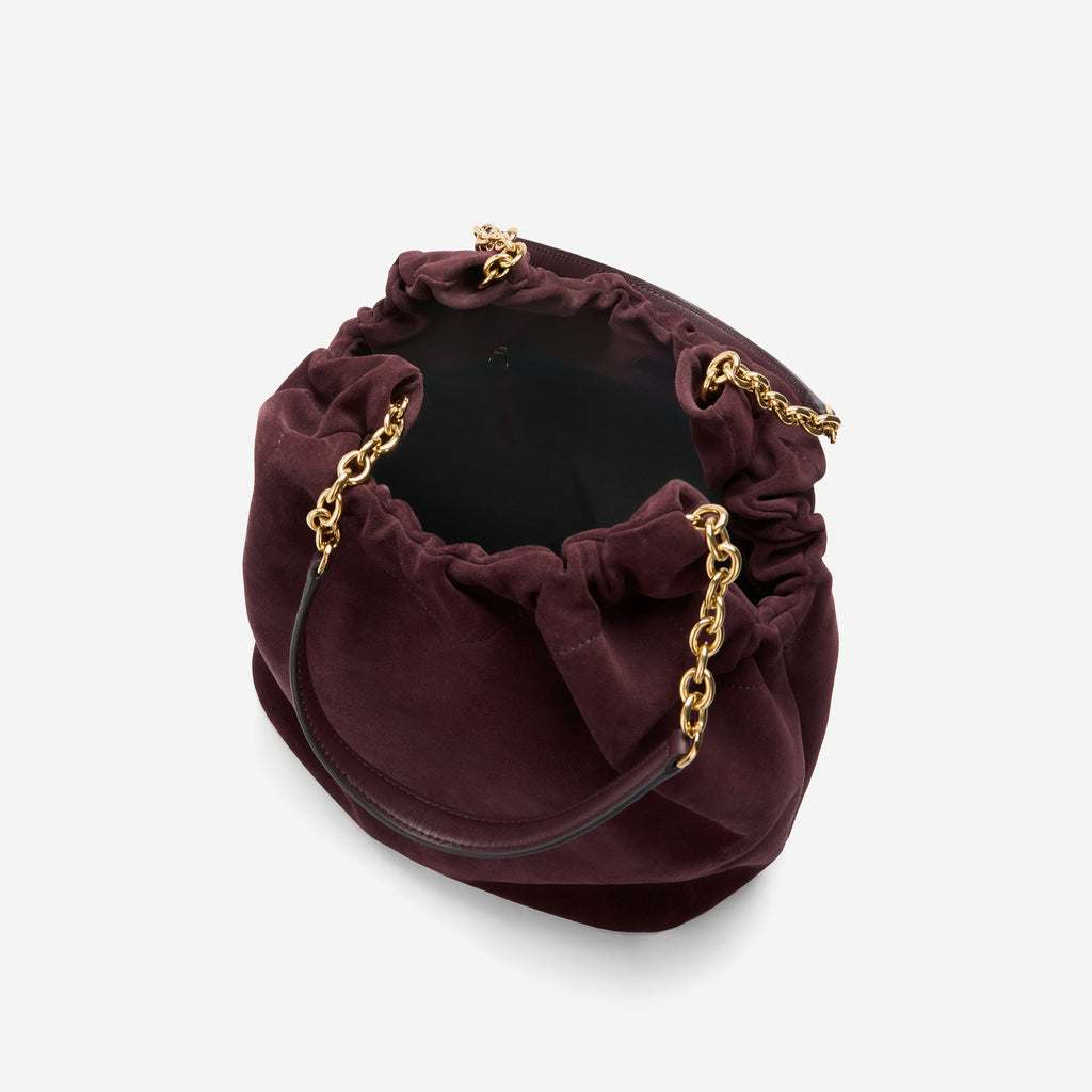 DeMellier The Miami burgundy suede & burgundy smooth