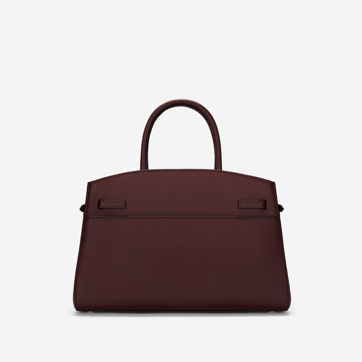 DeMellier The Midi Hudson burgundy small grain