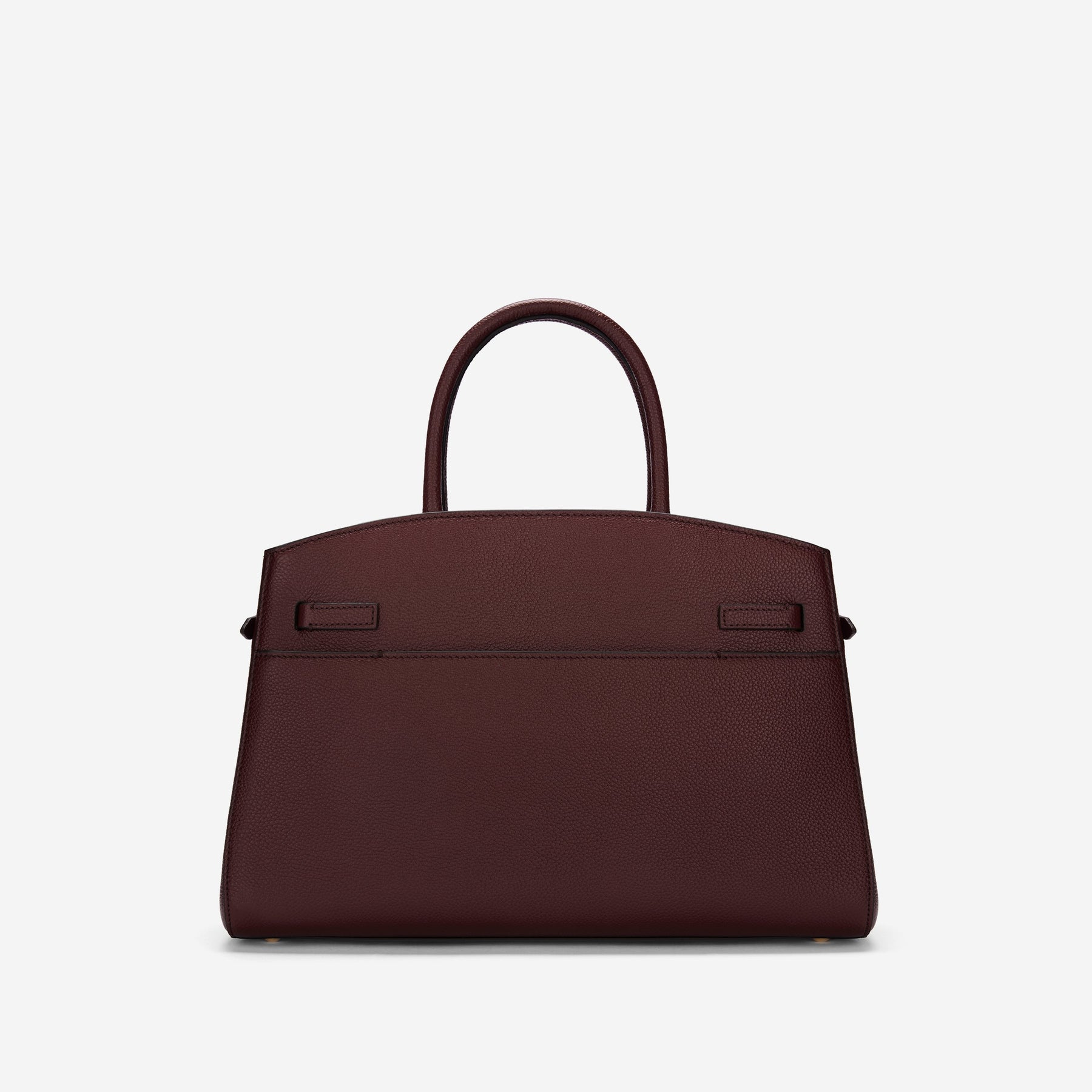 DeMellier The Midi Hudson burgundy small grain