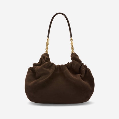 DeMellier The Midi Miami mocha suede & mocha smooth