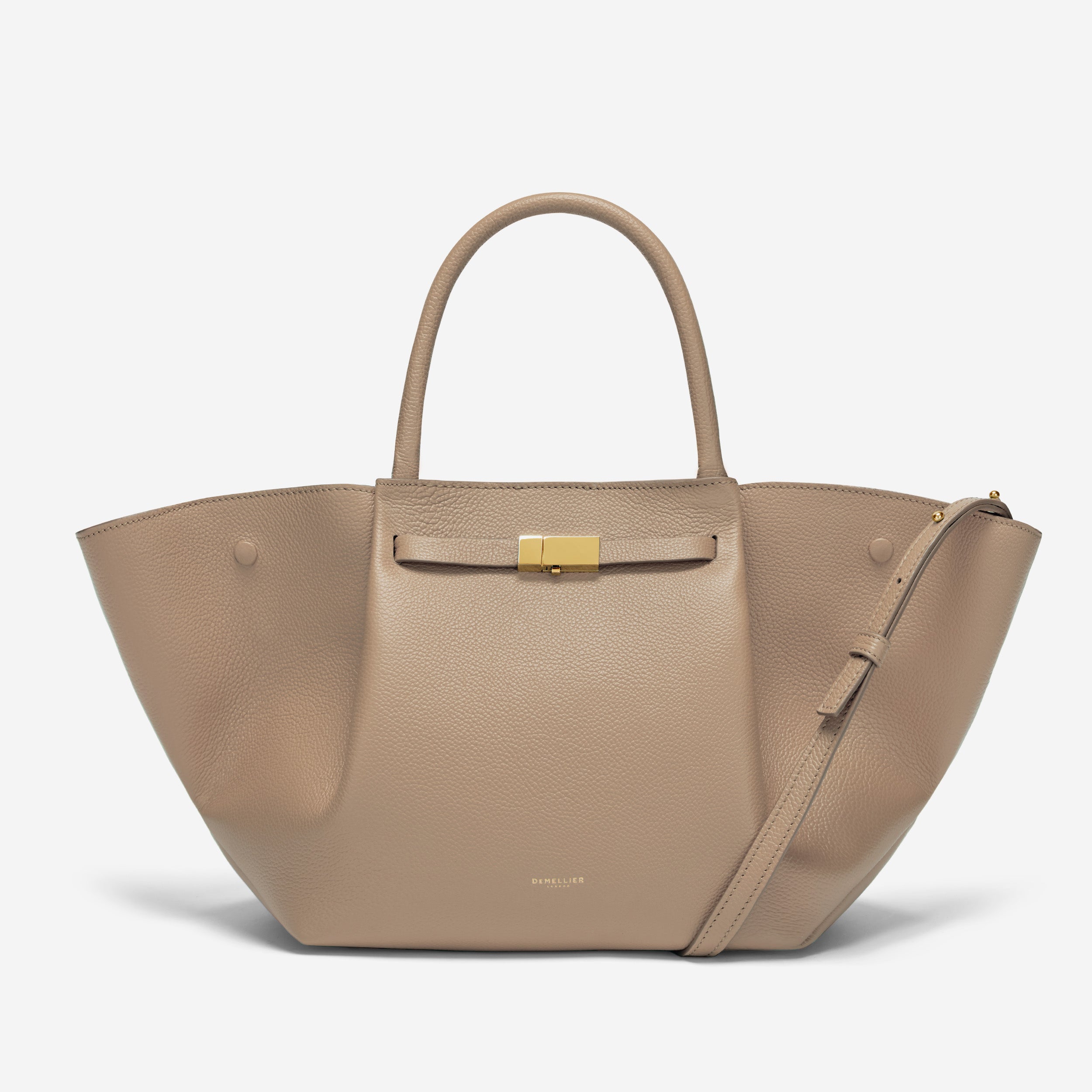 DeMellier The Midi New York dark sand small grain