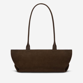 DeMellier The New York tan small grain ecru stitching