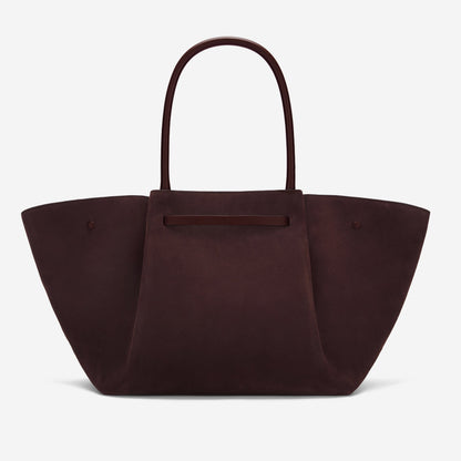DeMellier The New York burgundy suede & burgundy smooth