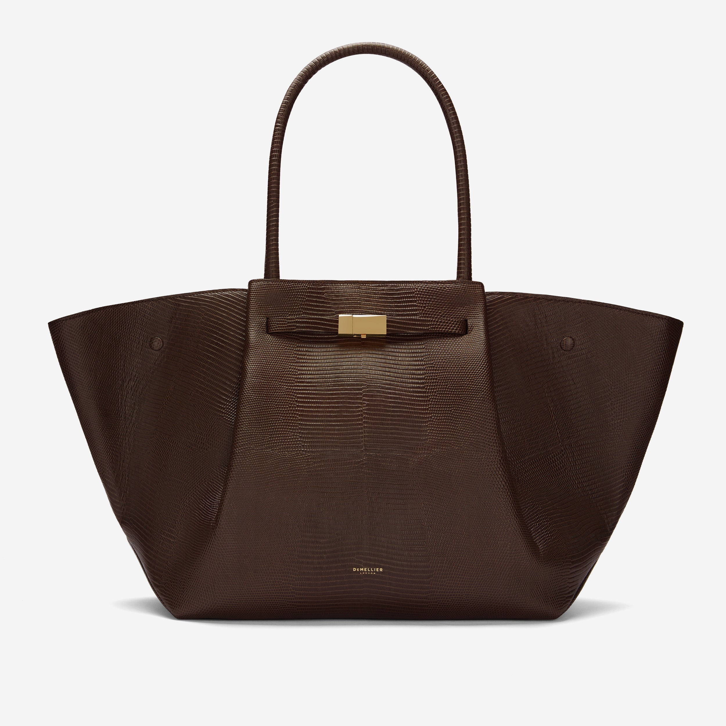 DeMellier The New York espresso lizard effect