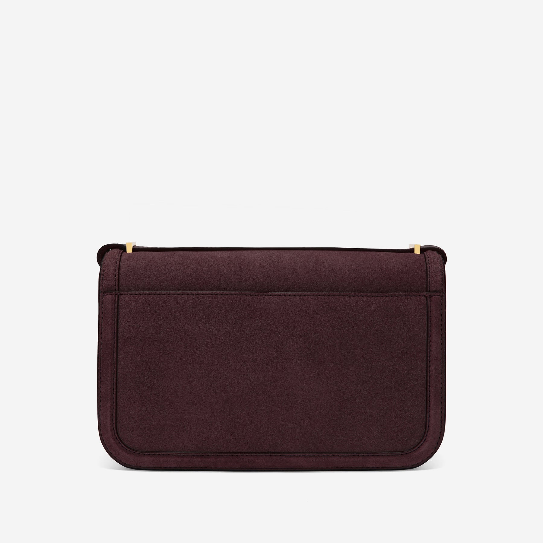 DeMellier The Paris Crossbody burgundy suede