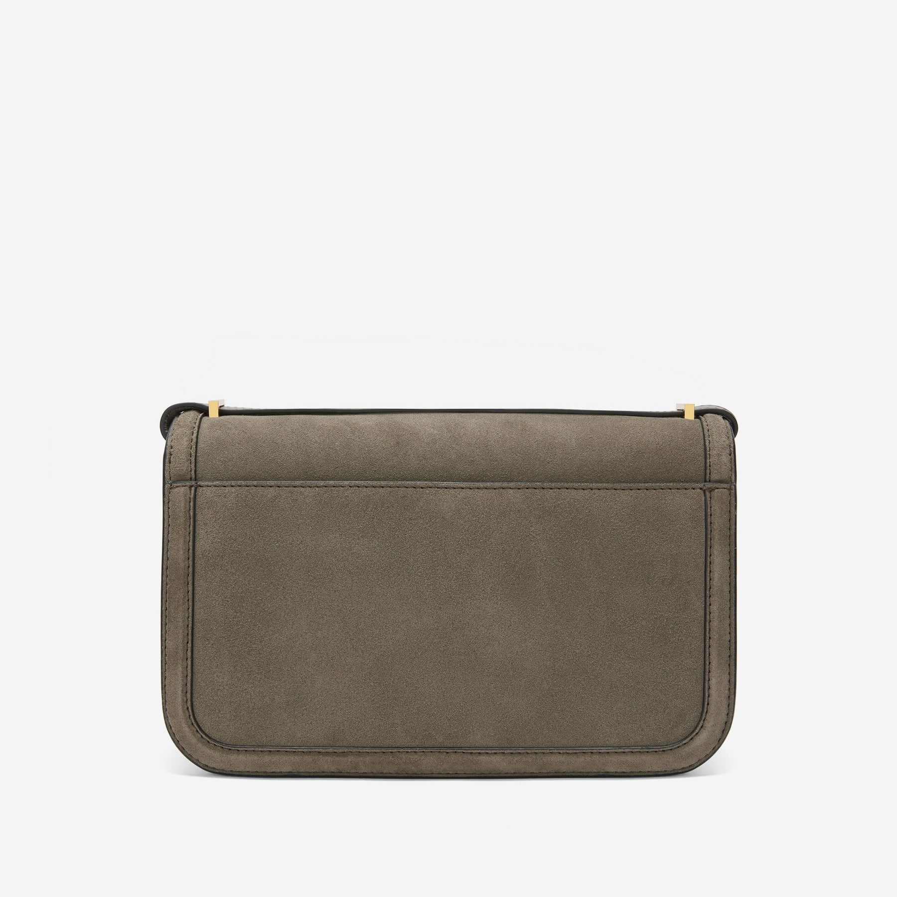 DeMellier The Paris Crossbody deep olive suede