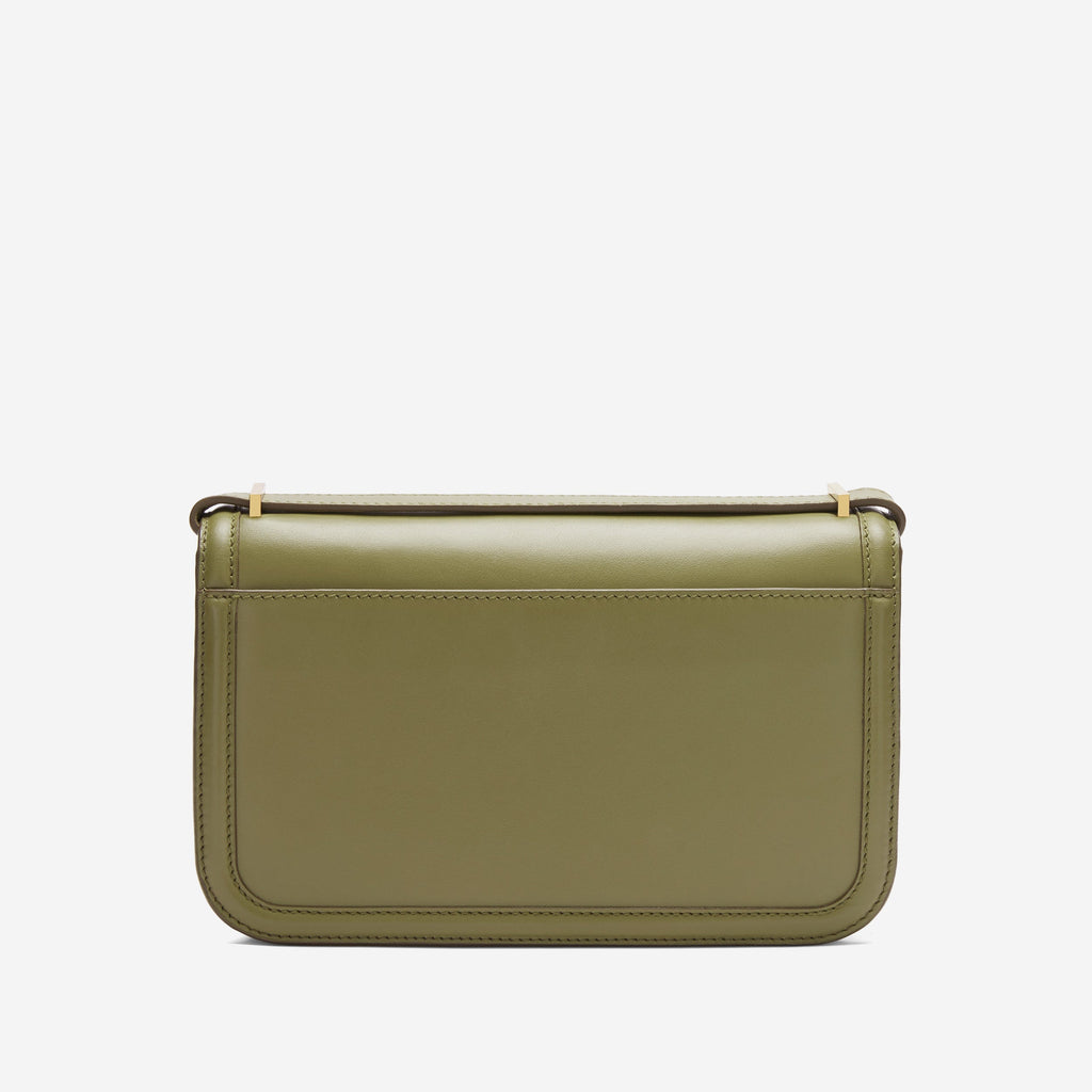 DeMellier The Paris Crossbody light olive smooth