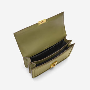 DeMellier The Paris Crossbody light olive smooth