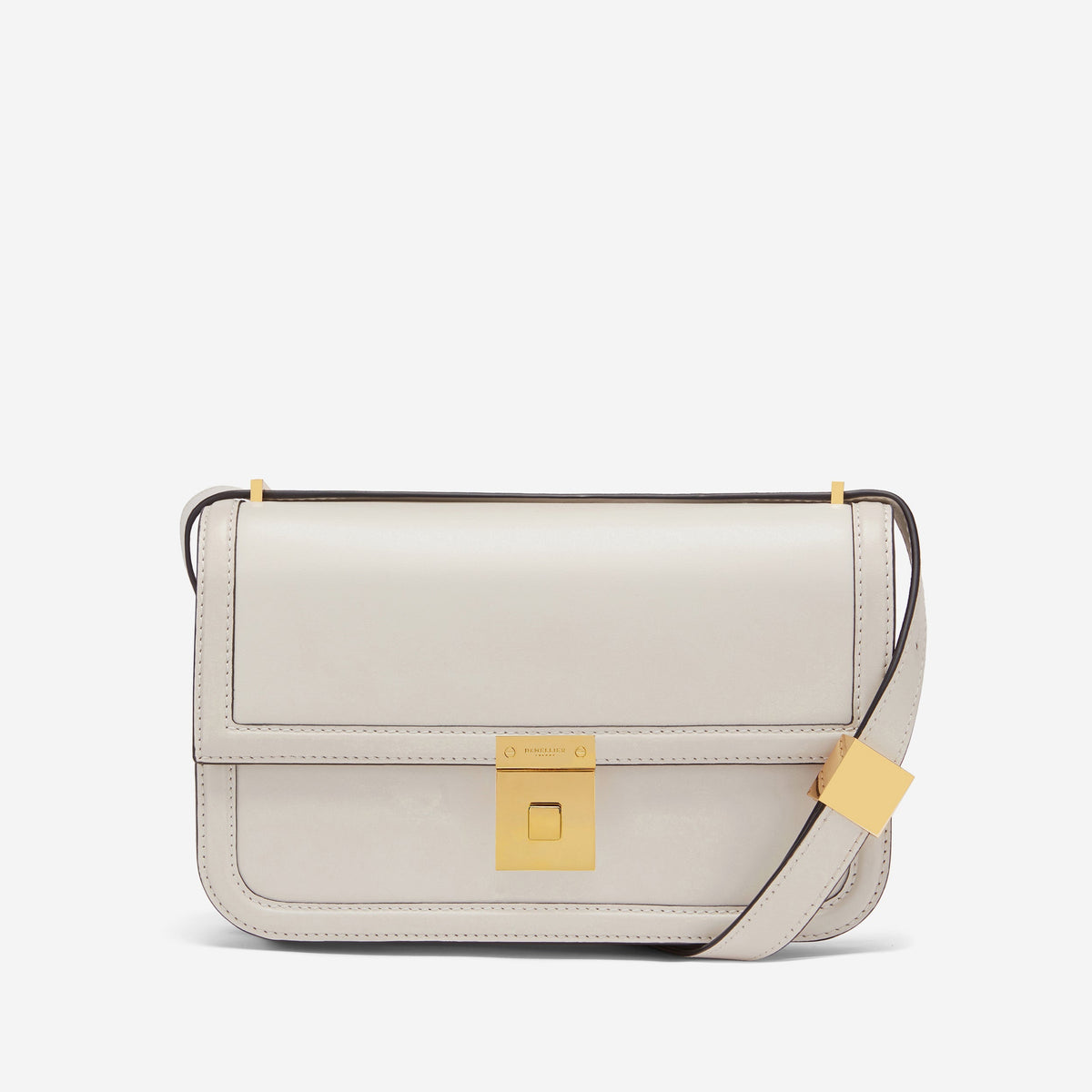 DeMellier The Paris Crossbody off-white smooth