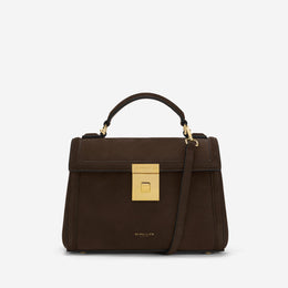 DeMellier The Paris mocha suede