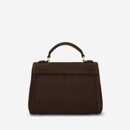 DeMellier The Paris mocha suede