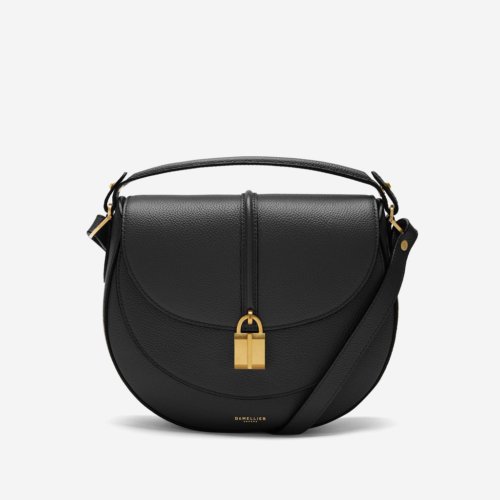 DeMellier The Siena Saddle black small grain