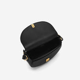 DeMellier The Siena Saddle black small grain