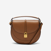 DeMellier The Siena Saddle tan small grain