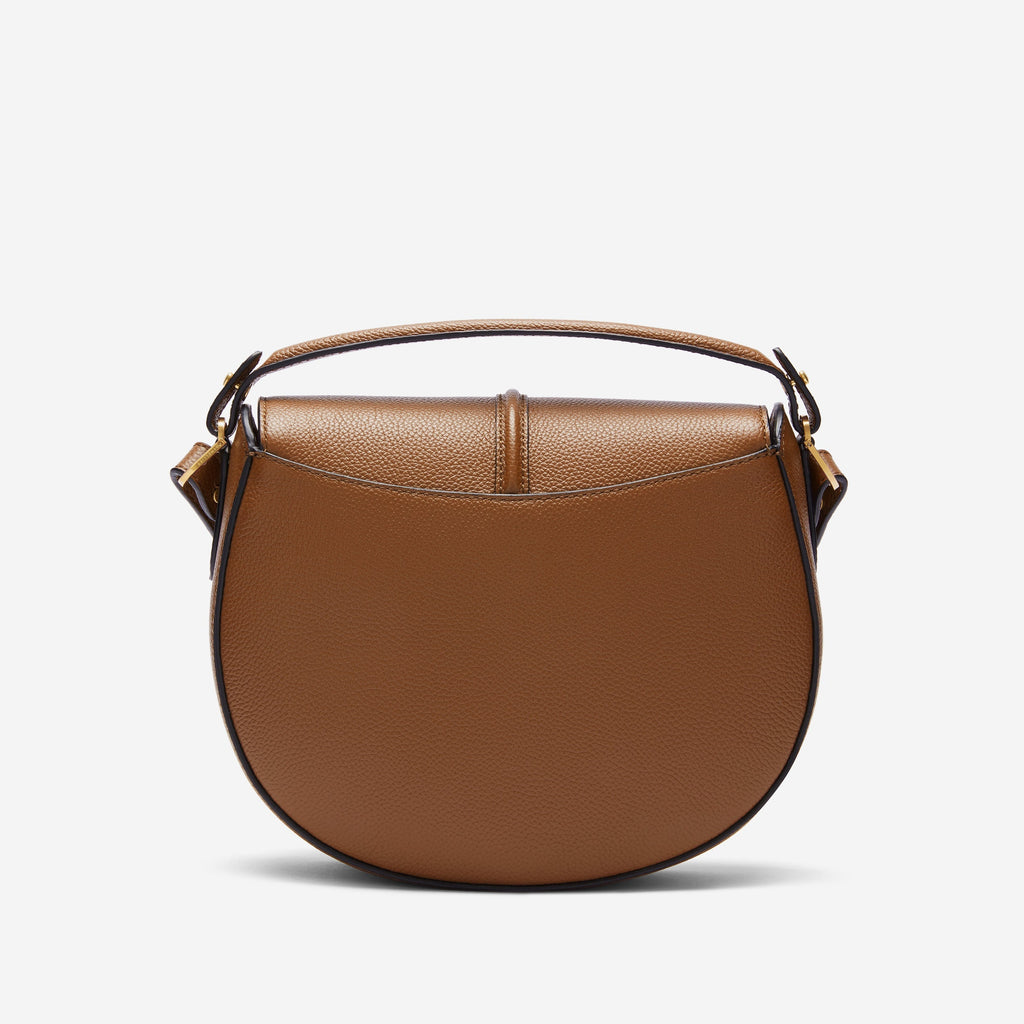 DeMellier The Siena Saddle tan small grain