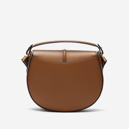 DeMellier The Siena Saddle tan small grain