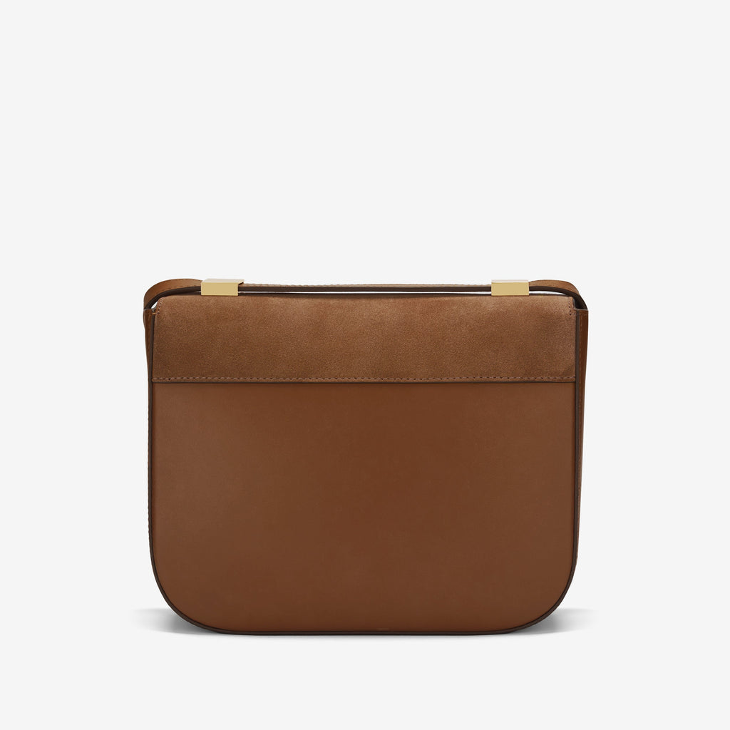 DeMellier The Vancouver deep tan suede & tan smooth