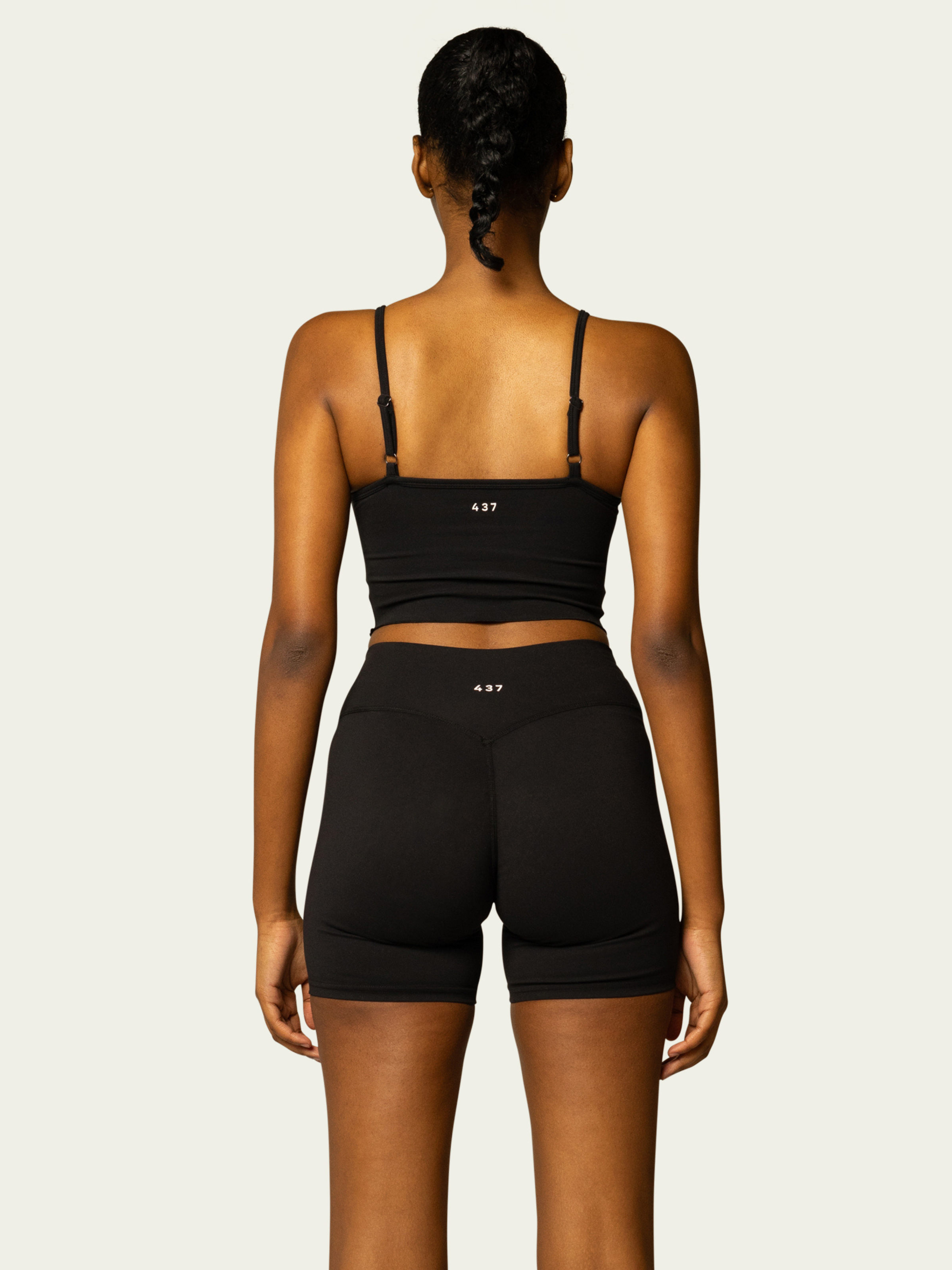 The Scrunch Bra / Black