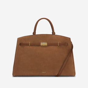 DeMellier The Hudson deep tan suede & tan smooth