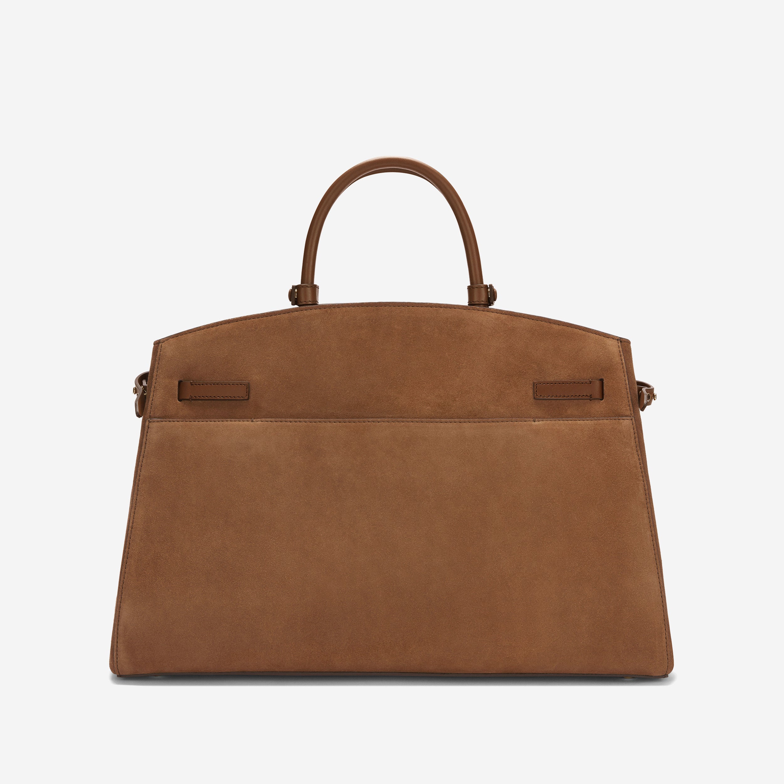 DeMellier The Hudson deep tan suede & tan smooth