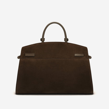 DeMellier The Hudson mocha suede & mocha smooth