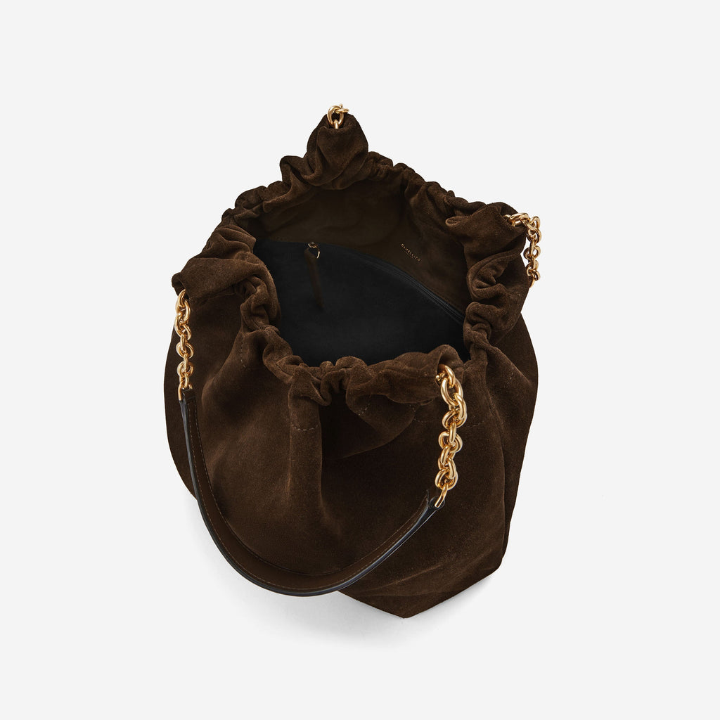 DeMellier The Miami mocha suede & mocha smooth