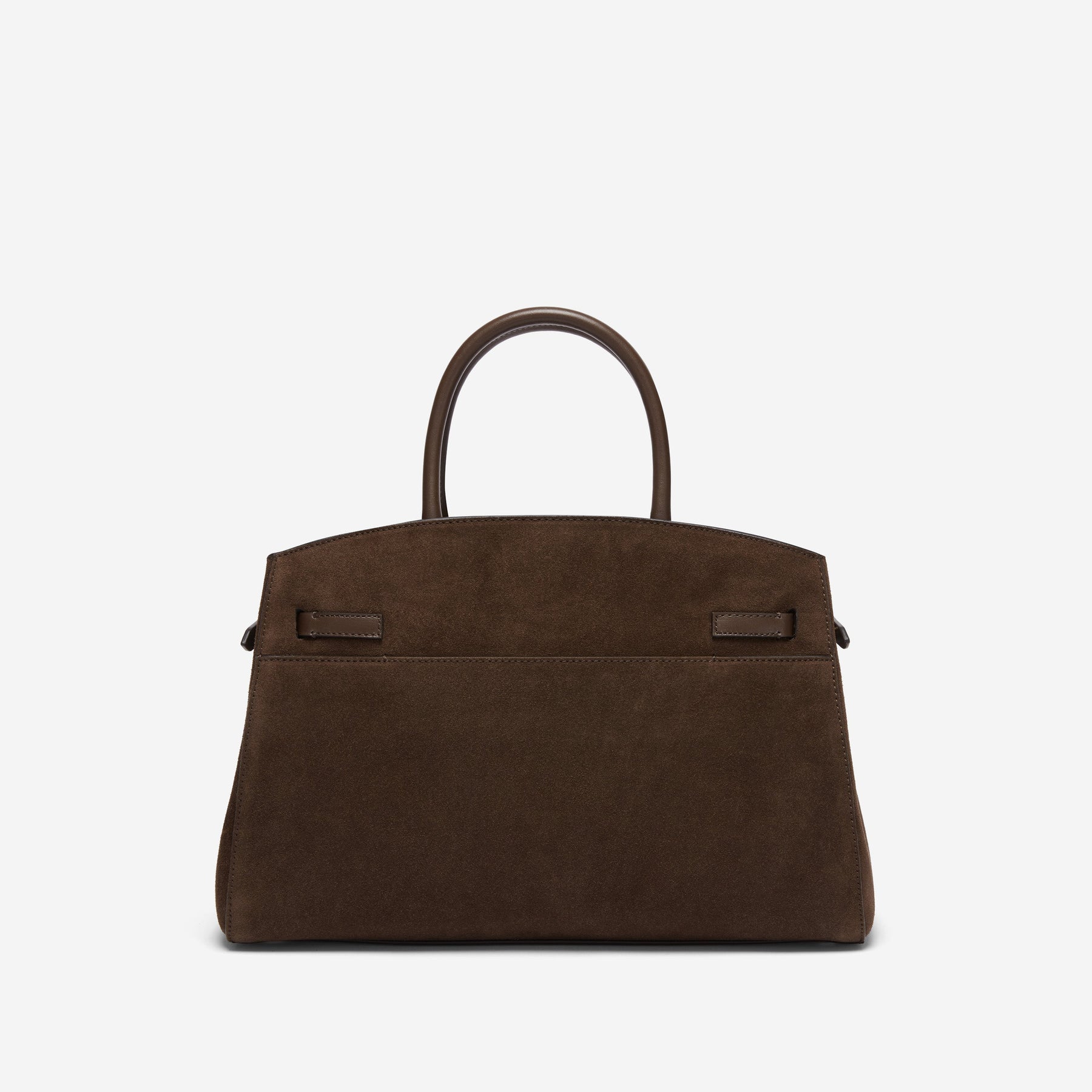 DeMellier The Midi Hudson mocha suede & mocha smooth