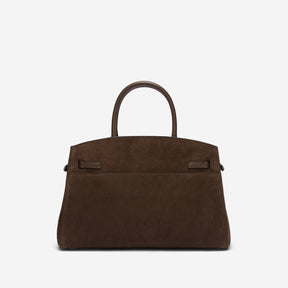 DeMellier The Midi Hudson mocha suede & mocha smooth