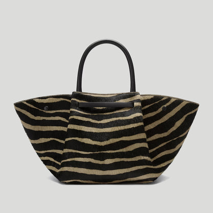 The Midi New York - Zebra-Effect Hair Calf