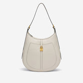 DeMellier The Siena Hobo off-white small grain