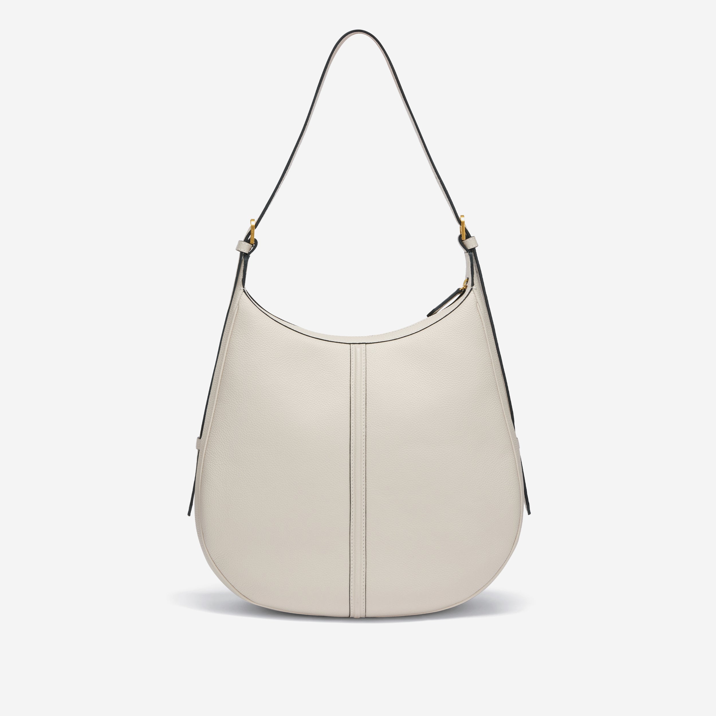 DeMellier The Siena Hobo off-white small grain