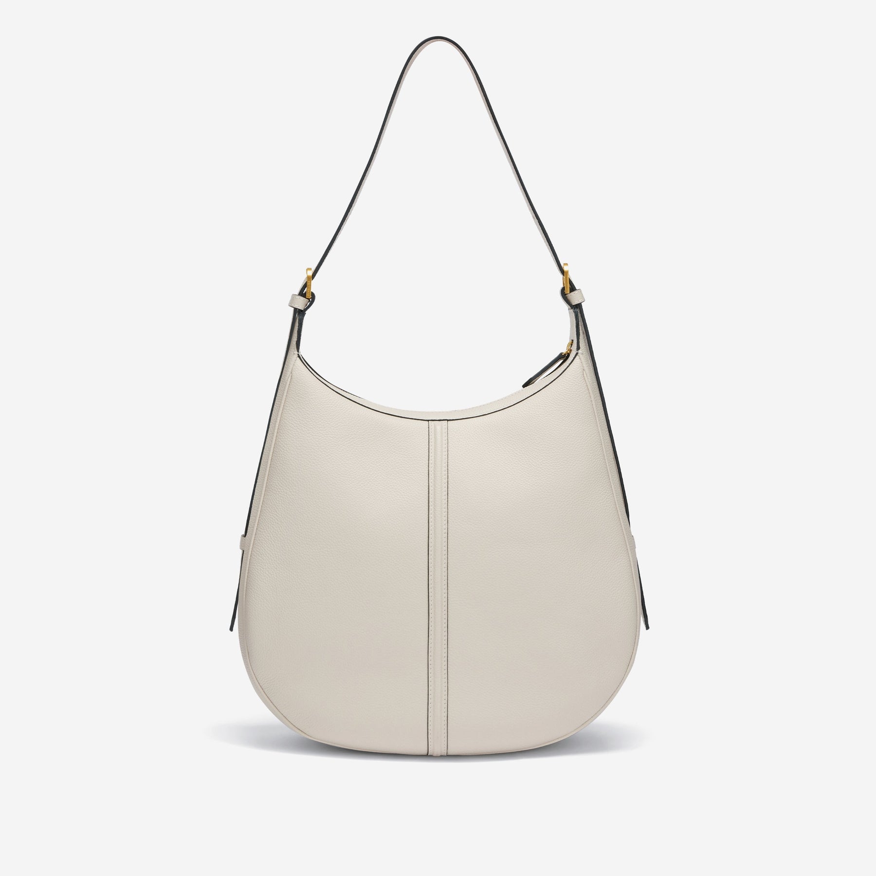DeMellier The Siena Hobo off-white small grain