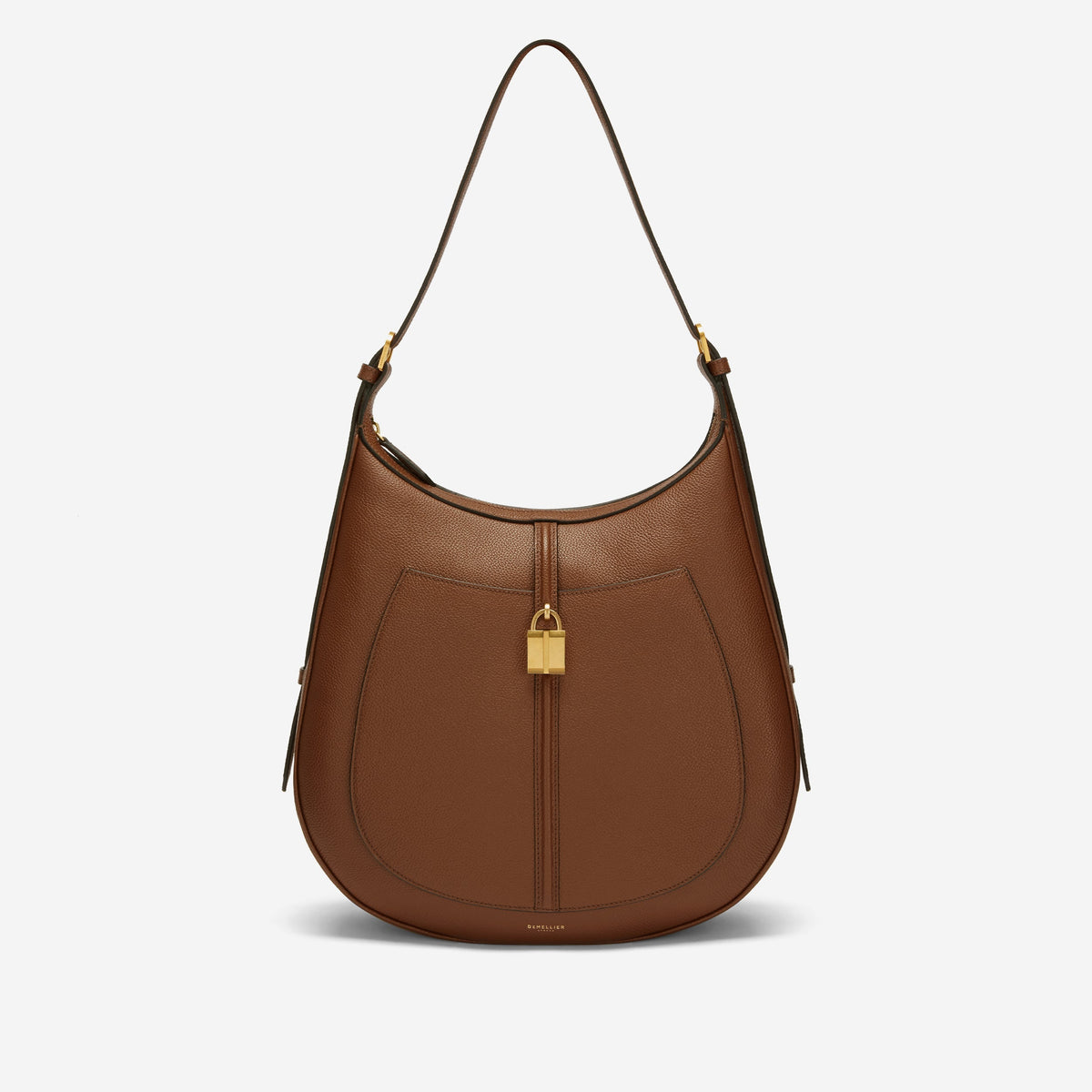 DeMellier The Siena Hobo tan small grain