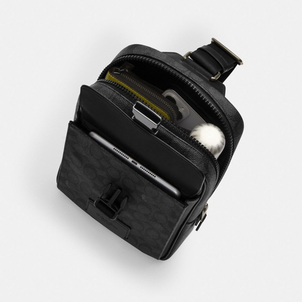 Track Pack In Signature Canvas