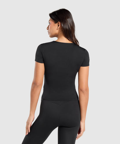 Gymshark Training Baby Tee - Black