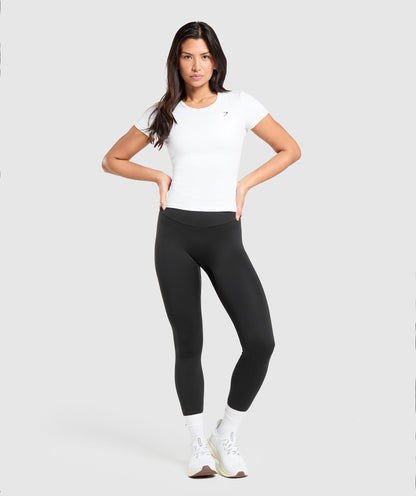 Gymshark Training Baby Tee - White