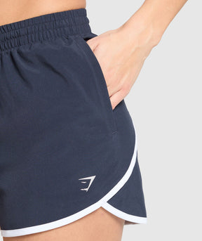 Gymshark Training Contrast Loose Shorts 2.5" - Heavy Blue