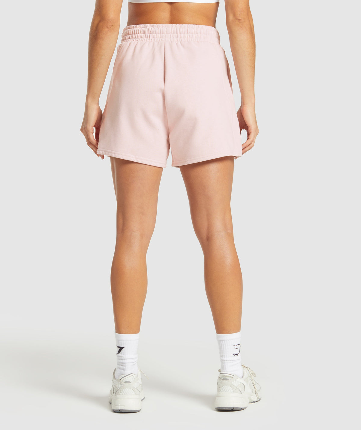 Gymshark Training Fleece Shorts - Fair Pink