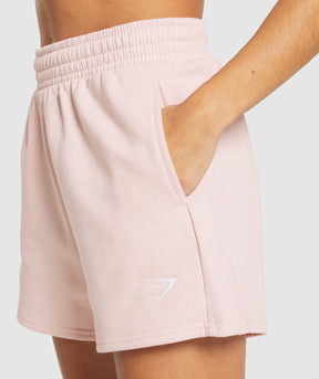 Gymshark Training Fleece Shorts - Fair Pink